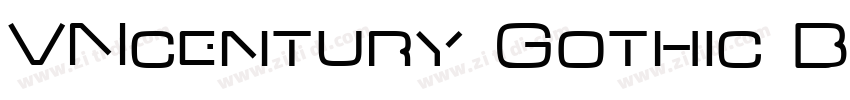 VNcentury Gothic Bol字体转换